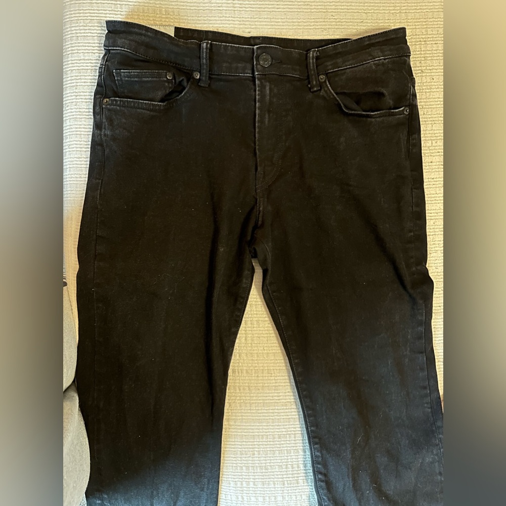 H&M black jeans - 36x32